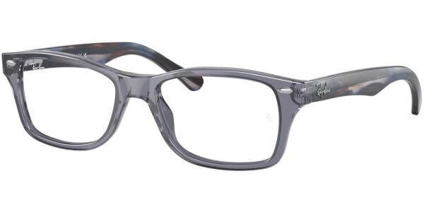 Dioptrické brýle Ray-Ban® model 1531, barva obruby modrá čirá lesk, stranice modrá šedá lesk, kód barevné varianty 3924. 
