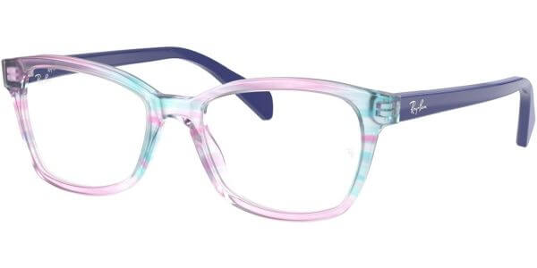 Dioptrické brýle Ray-Ban® model 1591, barva obruby fialová modrá lesk, stranice modrá lesk, kód barevné varianty 3807. 