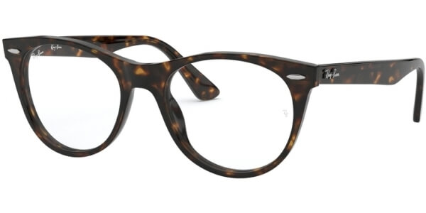 Dioptrické brýle Ray-Ban® model 2185V, barva obruby hnědá lesk, stranice hnědá lesk, kód barevné varianty 2012. 