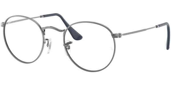 Dioptrické brýle Ray-Ban® model 3447V, barva obruby šedá lesk, stranice šedá lesk, kód barevné varianty 2502. 