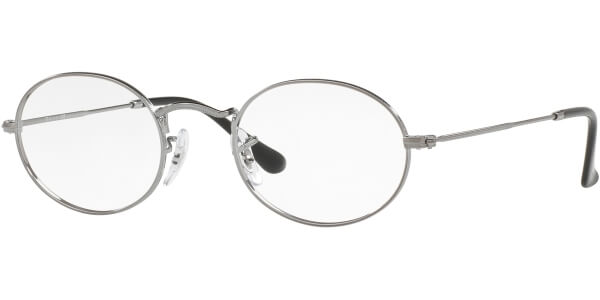 Dioptrické brýle Ray-Ban® model 3547V, barva obruby šedá mat, stranice šedá mat, kód barevné varianty 2502. 