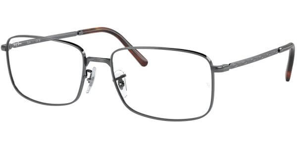 Dioptrické brýle Ray-Ban® model 3717V, barva obruby šedá lesk, stranice šedá lesk, kód barevné varianty 2502. 