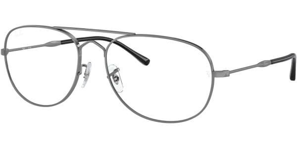 Dioptrické brýle Ray-Ban® model 3735V, barva obruby šedá lesk, stranice šedá lesk, kód barevné varianty 2502. 