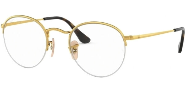 Dioptrické brýle Ray-Ban® model 3947V, barva obruby zlatá lesk, stranice zlatá lesk, kód barevné varianty 2500. 