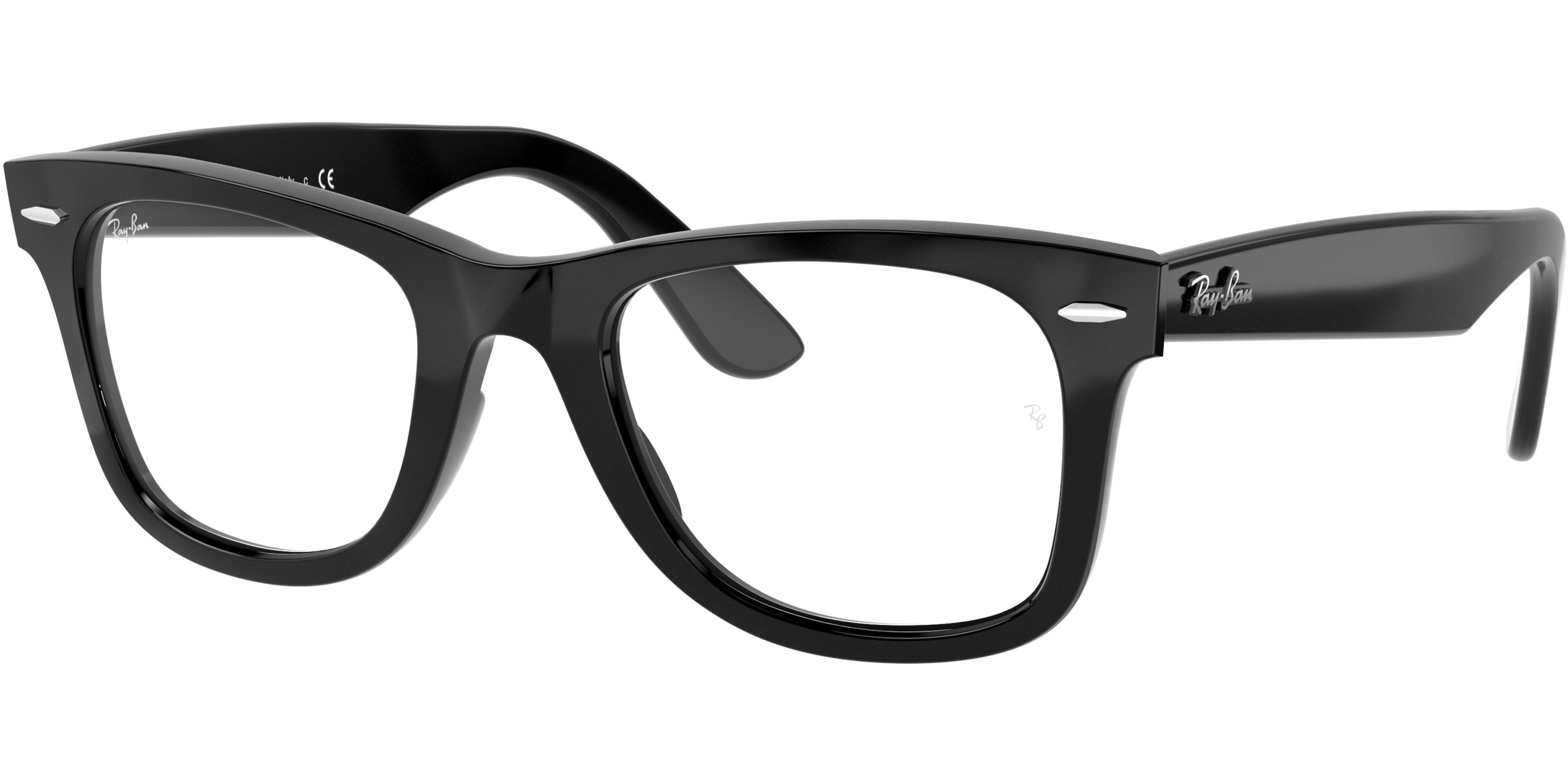 Dioptrické brýle Ray-Ban® model 4340V, barva obruby černá lesk, stranice černá lesk, kód barevné varianty 2000. 