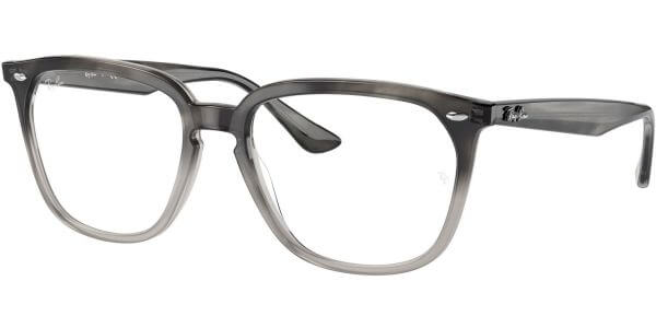 Dioptrické brýle Ray-Ban® model 4362V, barva obruby šedá lesk, stranice šedá lesk, kód barevné varianty 8106. 