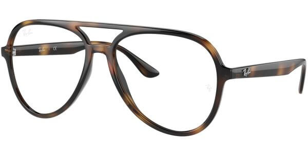 Dioptrické brýle Ray-Ban® model 4376V, barva obruby hnědá lesk, stranice hnědá lesk, kód barevné varianty 2012. 