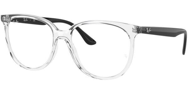 Dioptrické brýle Ray-Ban® model 4378V, barva obruby čirá lesk, stranice černá lesk, kód barevné varianty 5943. 