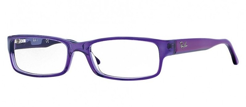 Dioptrické brýle Ray-Ban® model 5114, barva obruby fialová, kód barevné varianty 5230. 