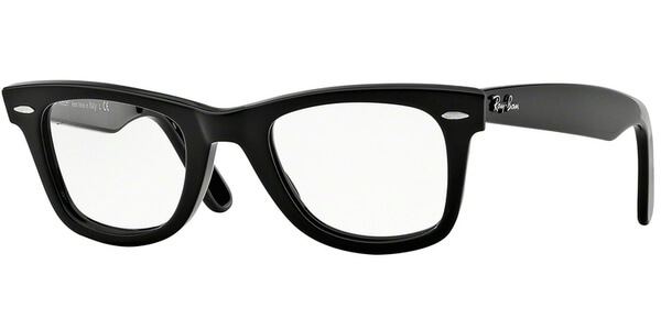 Dioptrické brýle Ray-Ban® model 5121, barva obruby černá lesk, stranice černá lesk, kód barevné varianty 2000. 