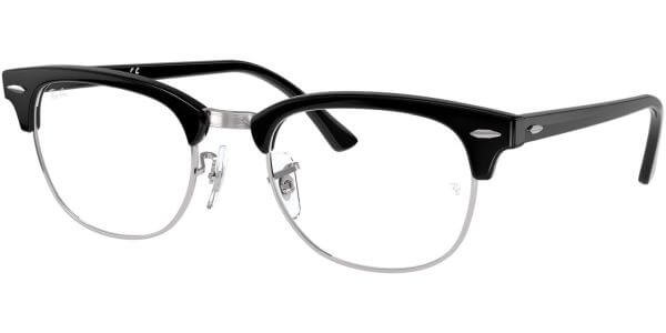 Dioptrické brýle Ray-Ban® model 5154, barva obruby černá stříbrná lesk, stranice černá lesk, kód barevné varianty 2000. 
