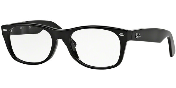 Dioptrické brýle Ray-Ban® model 5184, barva obruby černá lesk, stranice černá lesk, kód barevné varianty 2000. 