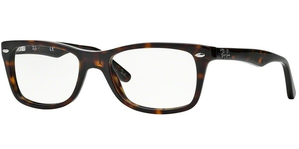 Dioptrické brýle Ray-Ban® model 5228, barva obruby hnědá lesk, stranice hnědá lesk, kód barevné varianty 2012. 