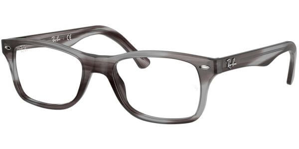 Dioptrické brýle Ray-Ban® model 5228, barva obruby šedá lesk, stranice šedá lesk, kód barevné varianty 8055. 