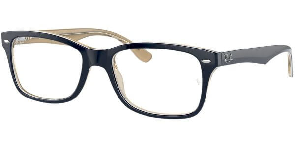 Dioptrické brýle Ray-Ban® model 5228, barva obruby modrá béžová lesk, stranice modrá béžová lesk, kód barevné varianty 8119. 