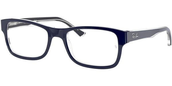 Dioptrické brýle Ray-Ban® model 5268, barva obruby modrá lesk, stranice modrá lesk, kód barevné varianty 5739. 