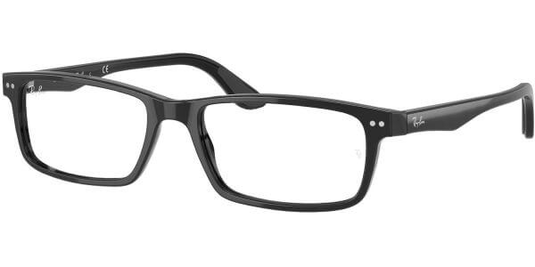 Dioptrické brýle Ray-Ban® model 5277, barva obruby černá lesk, stranice černá lesk, kód barevné varianty 2000. 