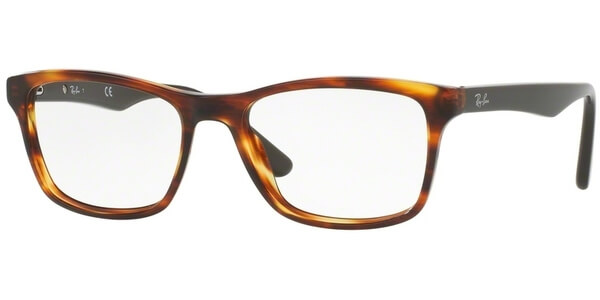 Dioptrické brýle Ray-Ban® model 5279, barva obruby hnědá lesk, stranice hnědá lesk, kód barevné varianty 5691. 