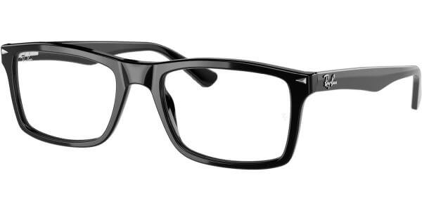Dioptrické brýle Ray-Ban® model 5287, barva obruby černá lesk, stranice černá lesk, kód barevné varianty 2000. 