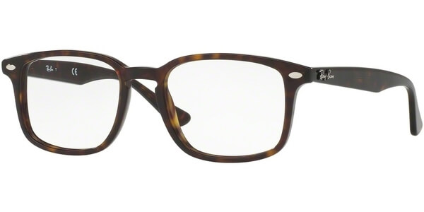 Dioptrické brýle Ray-Ban® model 5353, barva obruby hnědá lesk, stranice hnědá lesk, kód barevné varianty 2012. 