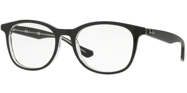 Dioptrické brýle Ray-Ban® model 5356, barva obruby černá čirá lesk, stranice černá čirá lesk, kód barevné varianty 2034. 