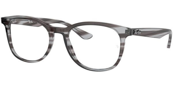 Dioptrické brýle Ray-Ban® model 5356, barva obruby šedá lesk, stranice šedá lesk, kód barevné varianty 8055. 