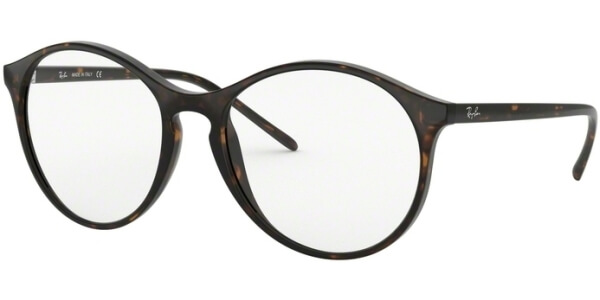 Dioptrické brýle Ray-Ban® model 5371, barva obruby hnědá lesk, stranice hnědá Havana lesk, kód barevné varianty 2012. 