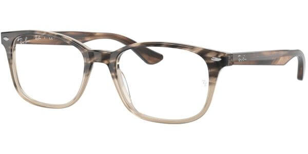 Dioptrické brýle Ray-Ban® model 5375, barva obruby béžová lesk, stranice béžová lesk, kód barevné varianty 8107. 