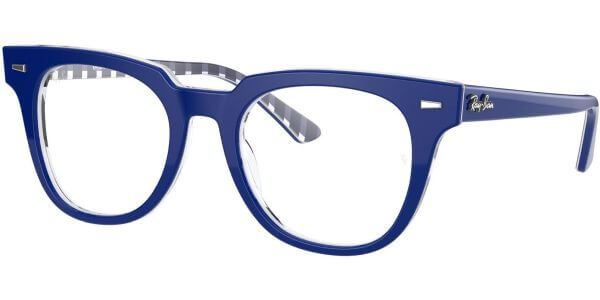 Dioptrické brýle Ray-Ban® model 5377, barva obruby modrá bílá lesk, stranice modrá bílá lesk, kód barevné varianty 8090. 