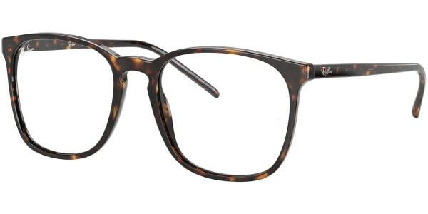 Dioptrické brýle Ray-Ban® model 5387, barva obruby hnědá lesk, stranice hnědá lesk, kód barevné varianty 2012. 