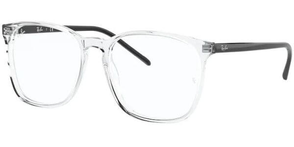 Dioptrické brýle Ray-Ban® model 5387, barva obruby čirá lesk, stranice černá lesk, kód barevné varianty 5629. 