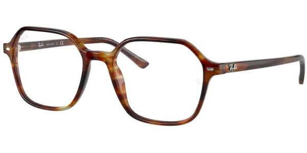 Dioptrické brýle Ray-Ban® model 5394, barva obruby hnědá lesk, stranice hnědá lesk, kód barevné varianty 2144. 