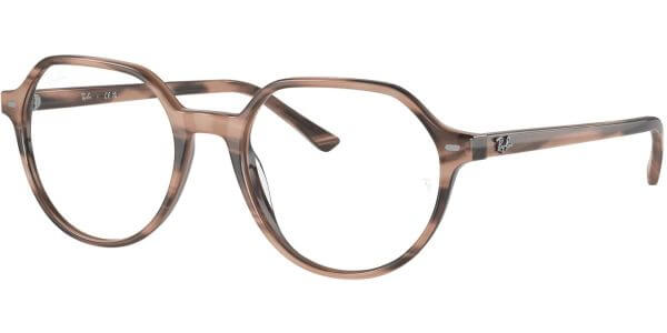 Dioptrické brýle Ray-Ban® model 5395, barva obruby růžová hnědá lesk, stranice růžová hnědá lesk, kód barevné varianty 8358. 