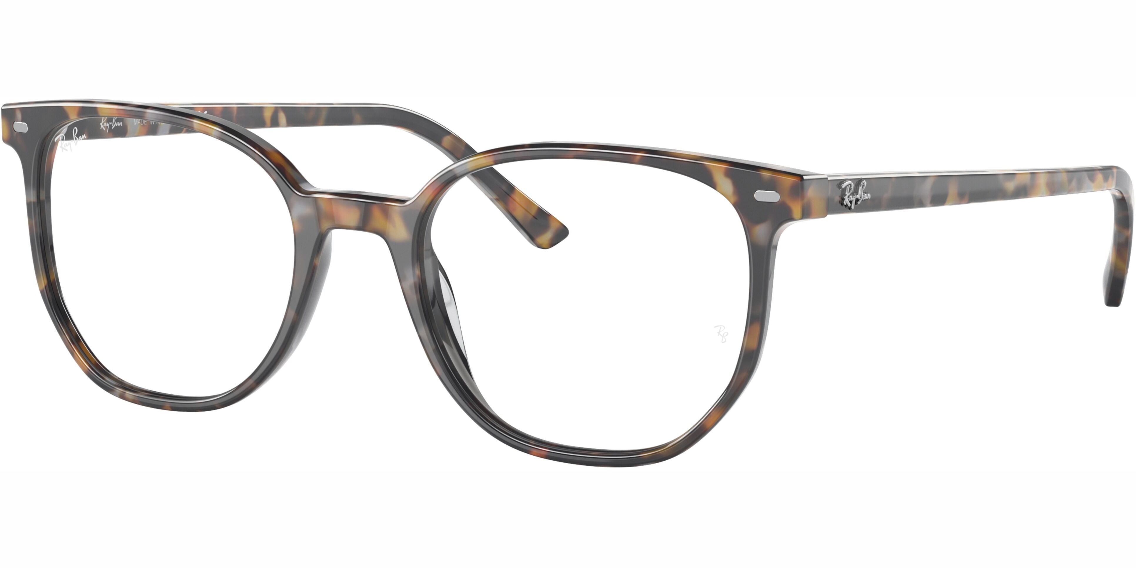 Dioptrické brýle Ray-Ban® model 5397, barva obruby hnědá šedá lesk, stranice hnědá šedá lesk, kód barevné varianty 8173. 