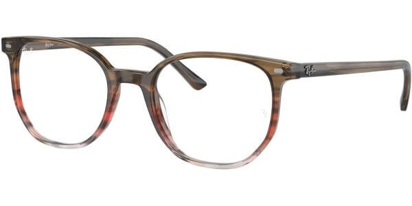 Dioptrické brýle Ray-Ban® model 5397, barva obruby hnědá červená lesk, stranice hnědá červená lesk, kód barevné varianty 8251. 