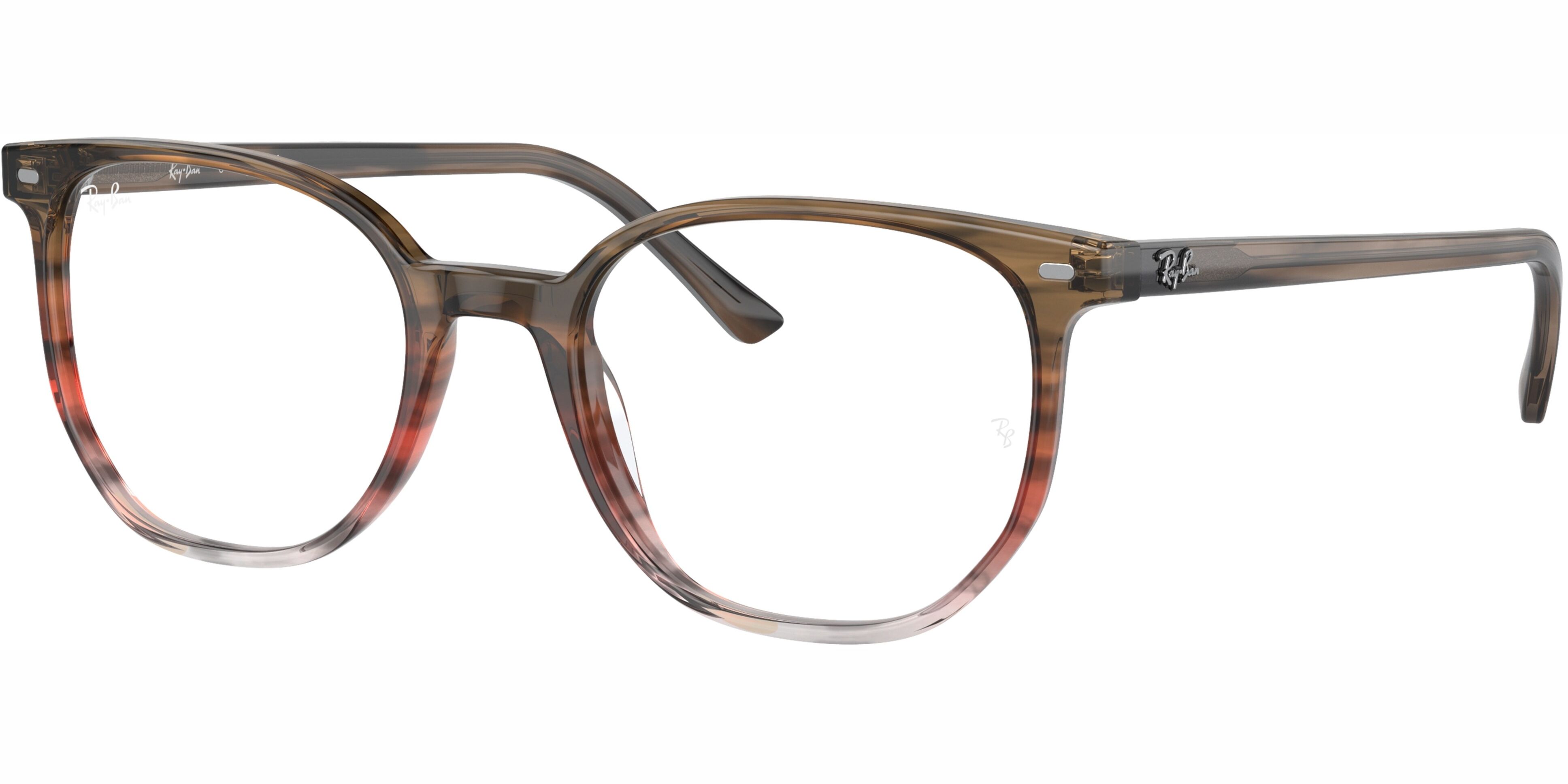 Dioptrické brýle Ray-Ban® model 5397, barva obruby hnědá červená lesk, stranice hnědá červená lesk, kód barevné varianty 8251. 