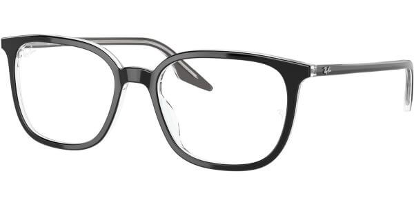Dioptrické brýle Ray-Ban® model 5406, barva obruby černá čirá lesk, stranice černá čirá lesk, kód barevné varianty 2034. 