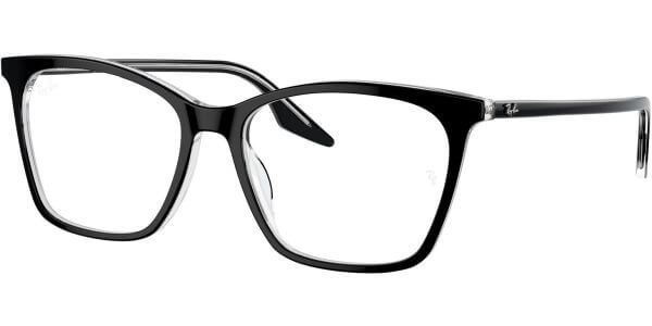 Dioptrické brýle Ray-Ban® model 5422, barva obruby černá čirá lesk, stranice černá čirá lesk, kód barevné varianty 2034. 