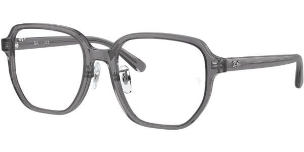 Dioptrické brýle Ray-Ban® model 5424D, barva obruby šedá čirá lesk, stranice šedá čirá lesk, kód barevné varianty 8268. 