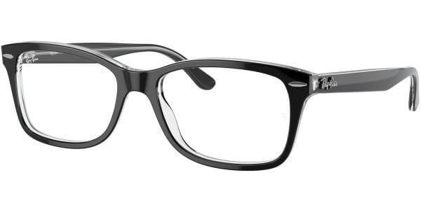 Dioptrické brýle Ray-Ban® model 5428, barva obruby černá čirá lesk, stranice černá čirá lesk, kód barevné varianty 2034. 
