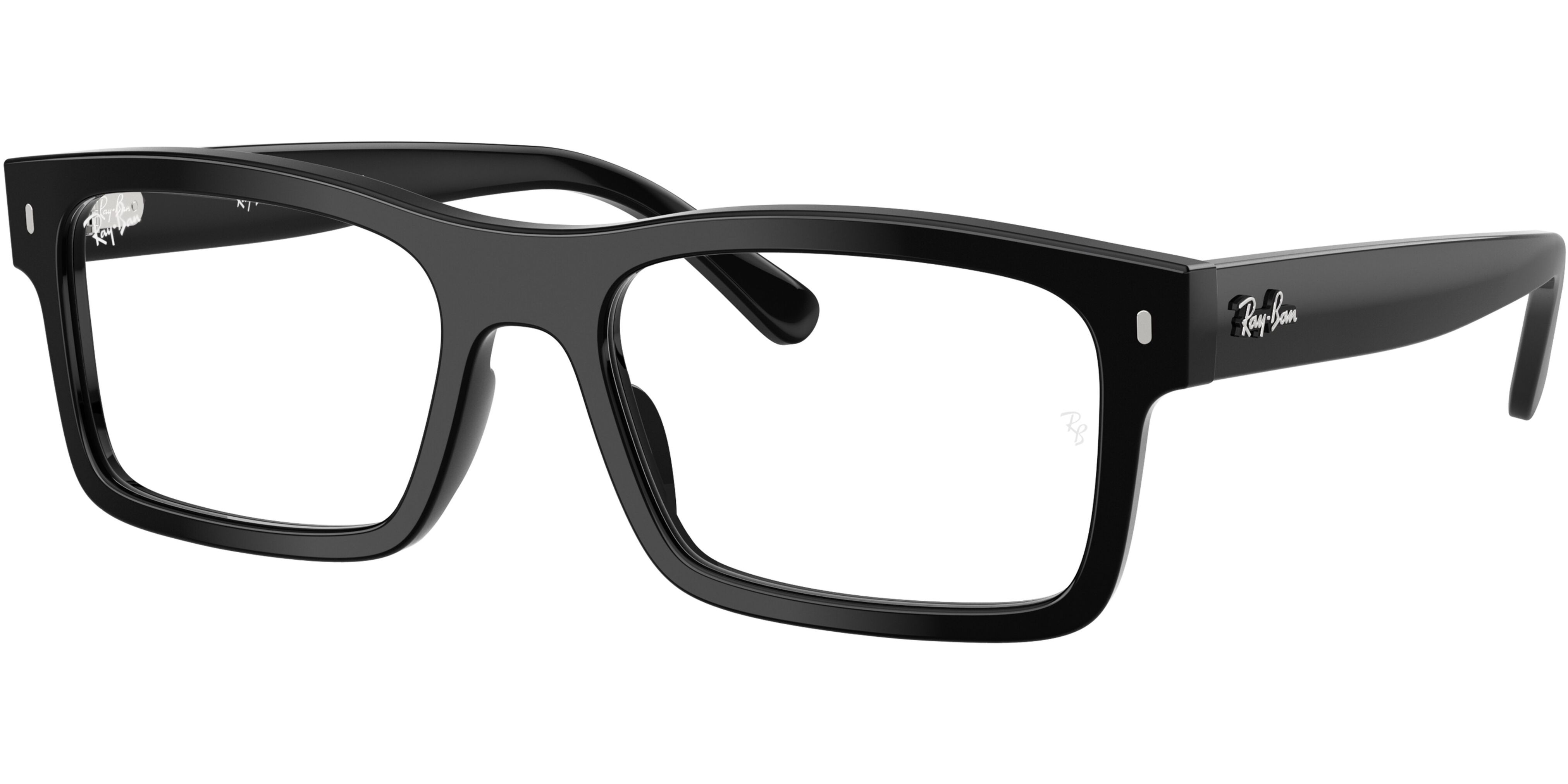 Dioptrické brýle Ray-Ban® model 5435, barva obruby černá lesk, stranice černá lesk, kód barevné varianty 2000. 