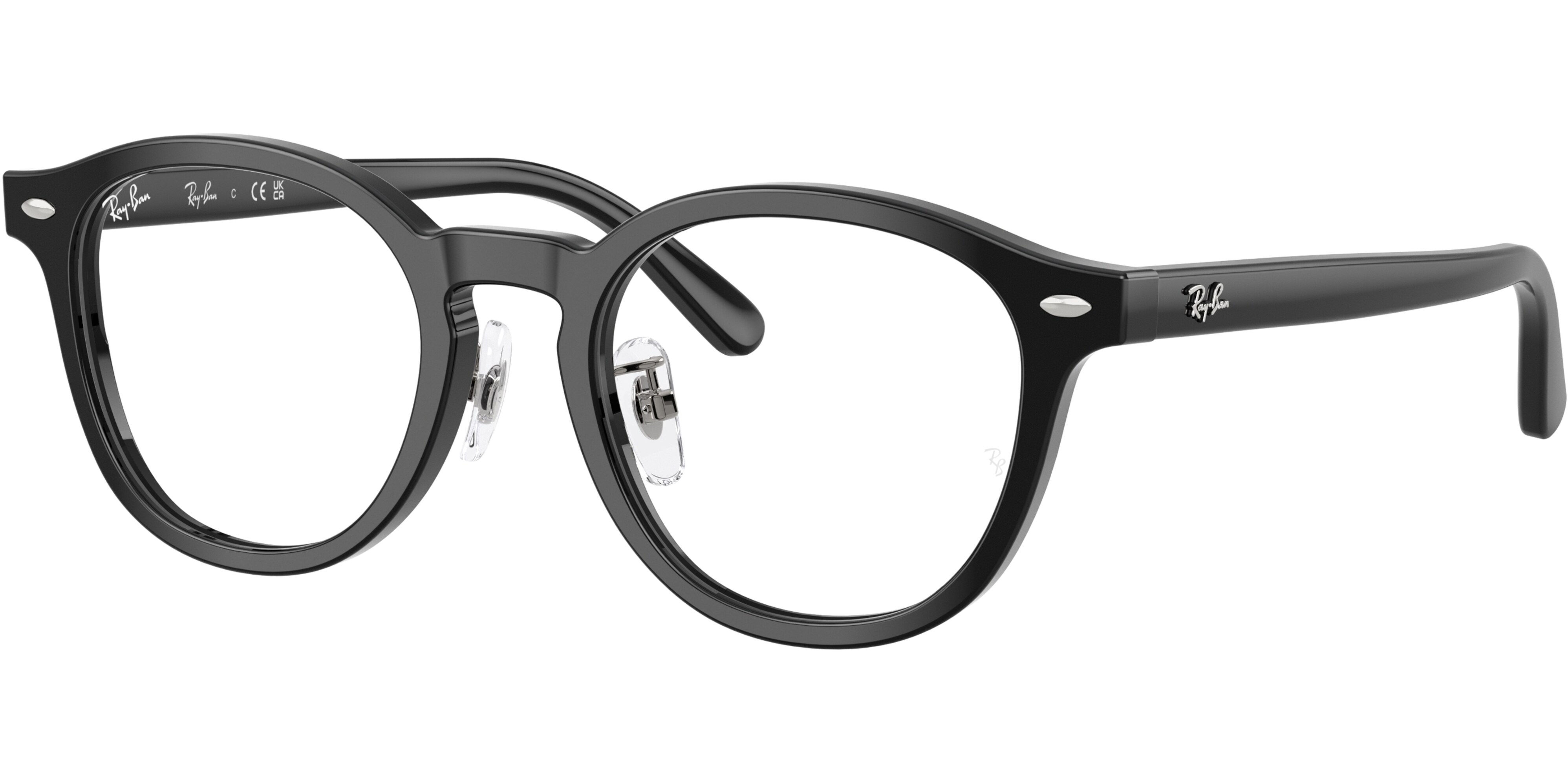 Dioptrické brýle Ray-Ban® model 5443D, barva obruby černá lesk, stranice černá lesk, kód barevné varianty 2000. 