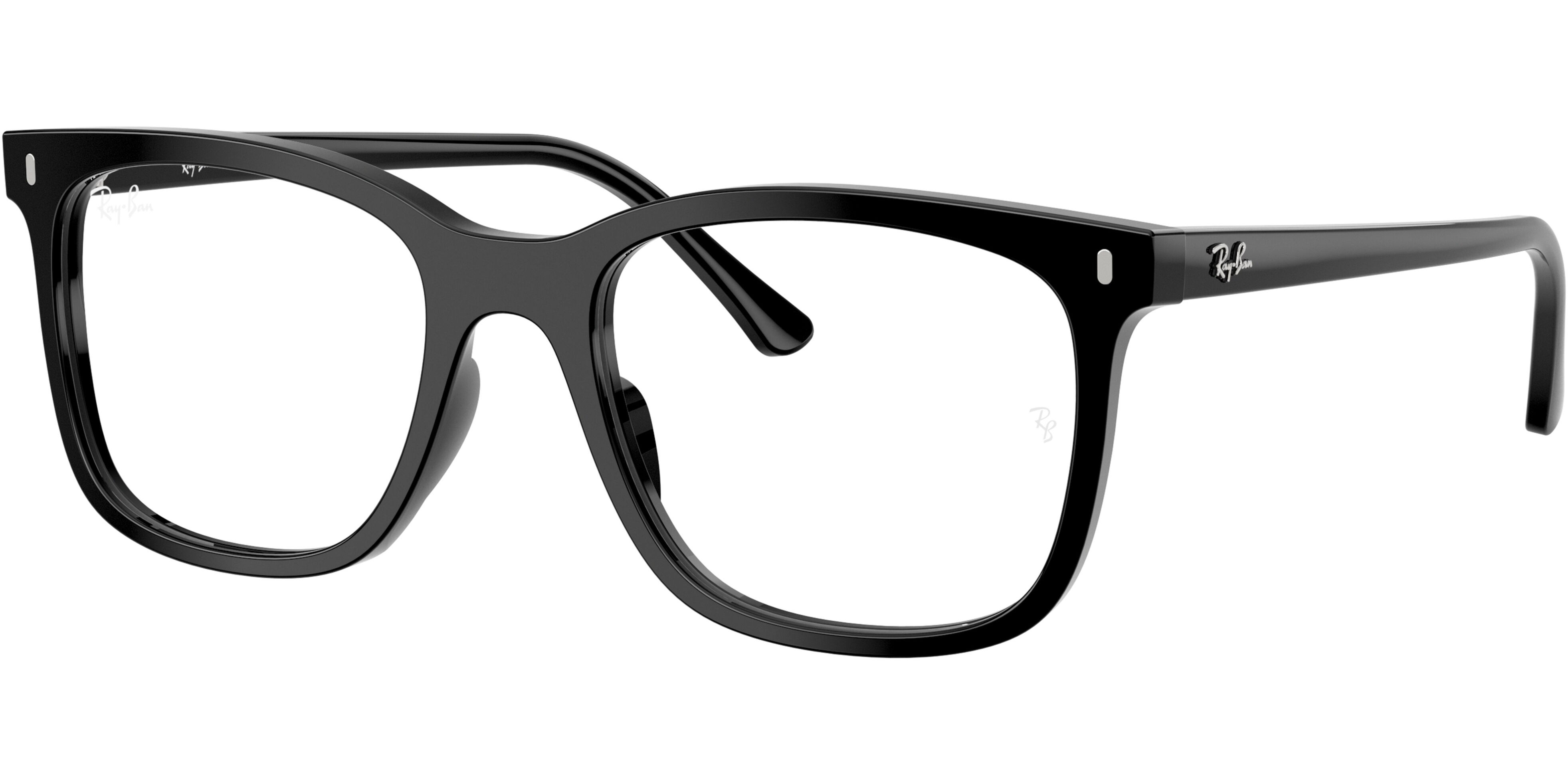 Dioptrické brýle Ray-Ban® model 5446, barva obruby černá lesk, stranice černá lesk, kód barevné varianty 2000. 