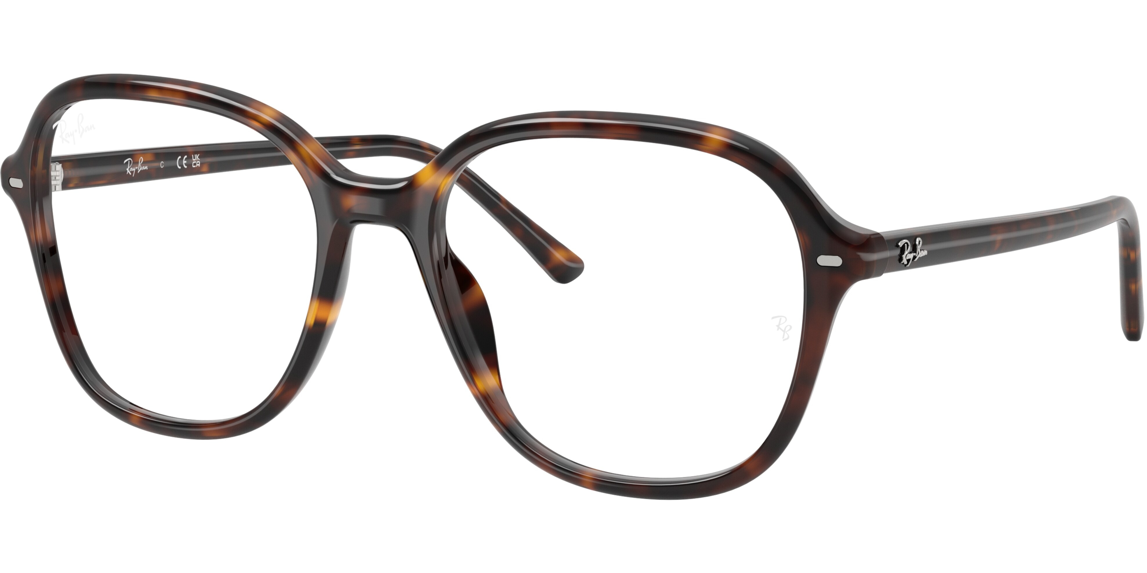 Dioptrické brýle Ray-Ban® model 5456, barva obruby čirá lesk, stranice čirá lesk, kód barevné varianty 2012. 