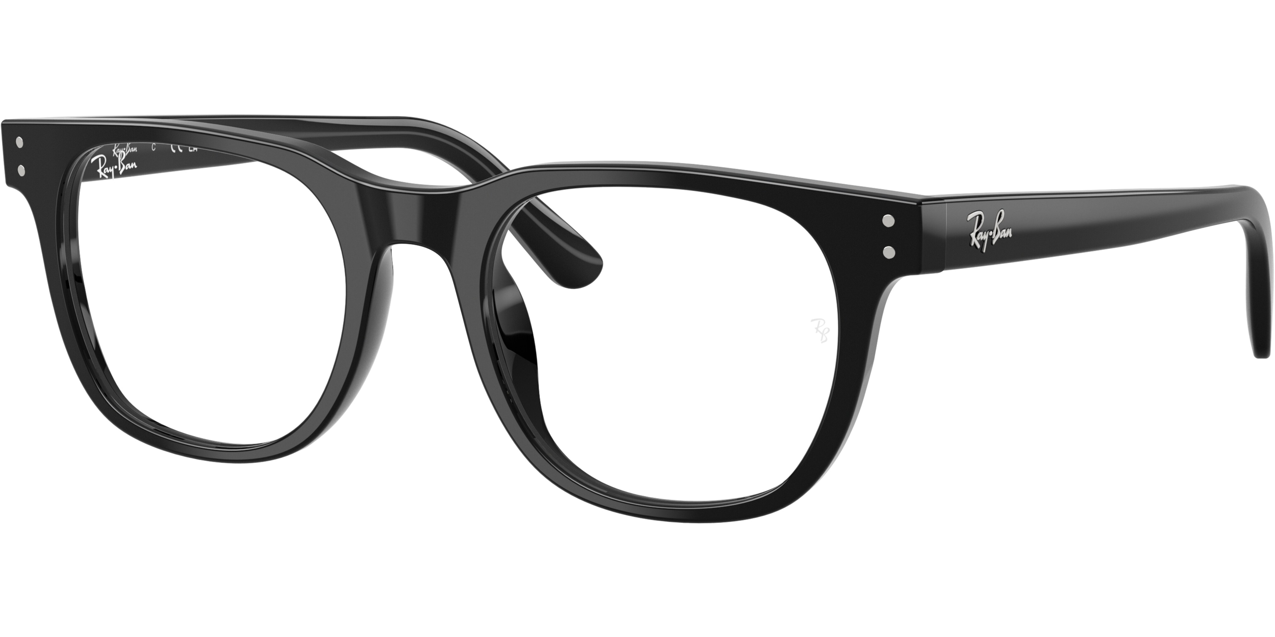 Dioptrické brýle Ray-Ban® model 5461D, barva obruby černá lesk, stranice černá lesk, kód barevné varianty 2000. 