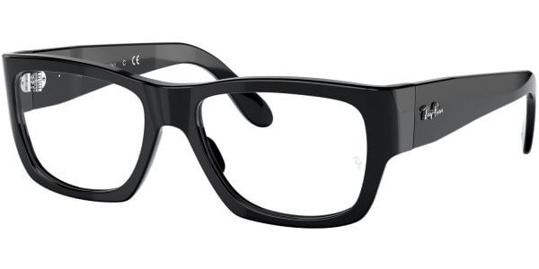 Dioptrické brýle Ray-Ban® model 5487, barva obruby černá lesk, stranice černá lesk, kód barevné varianty 2000. 