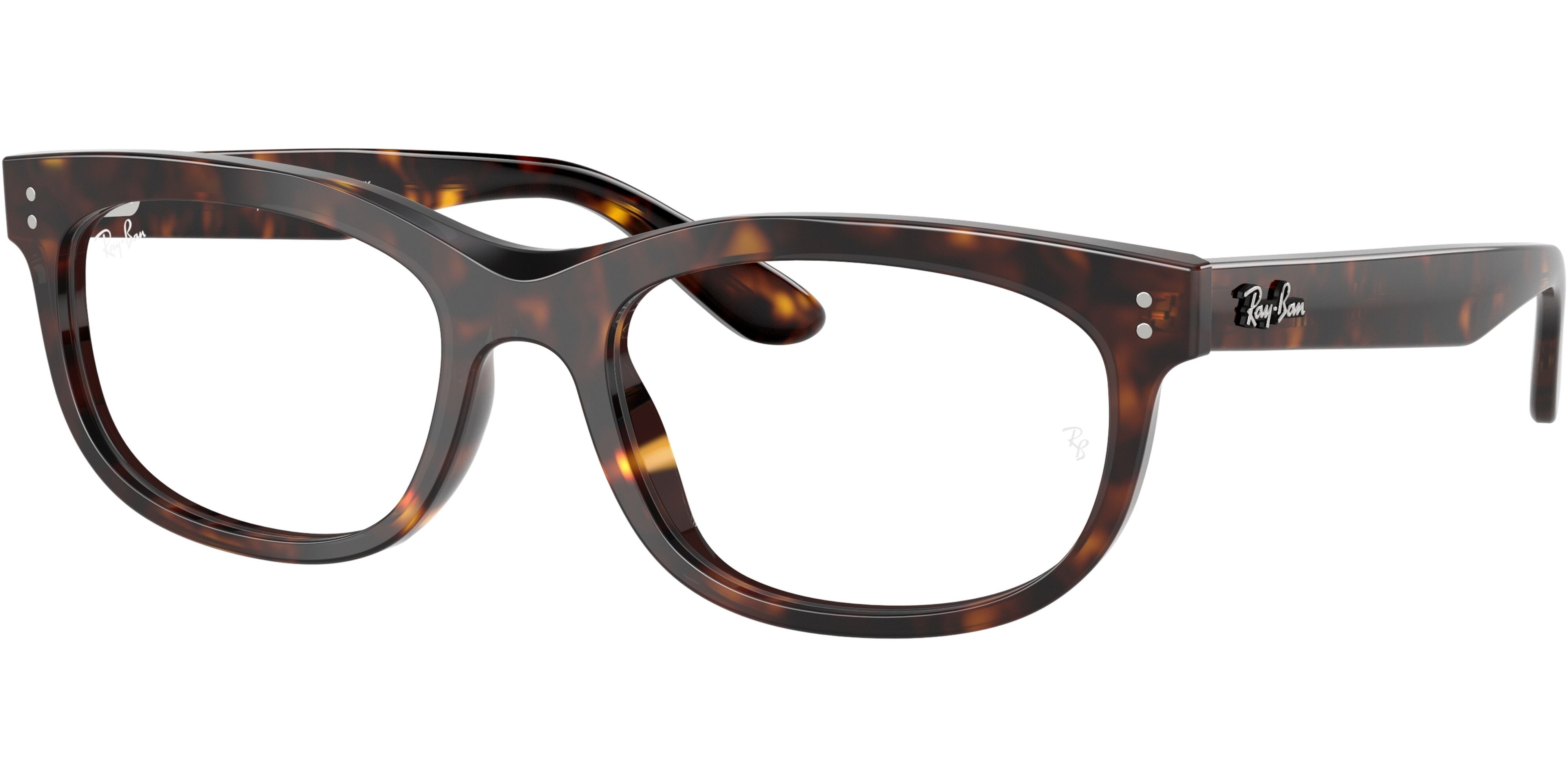 Dioptrické brýle Ray-Ban® model 5489, barva obruby hnědá lesk, stranice hnědá lesk, kód barevné varianty 2012. 