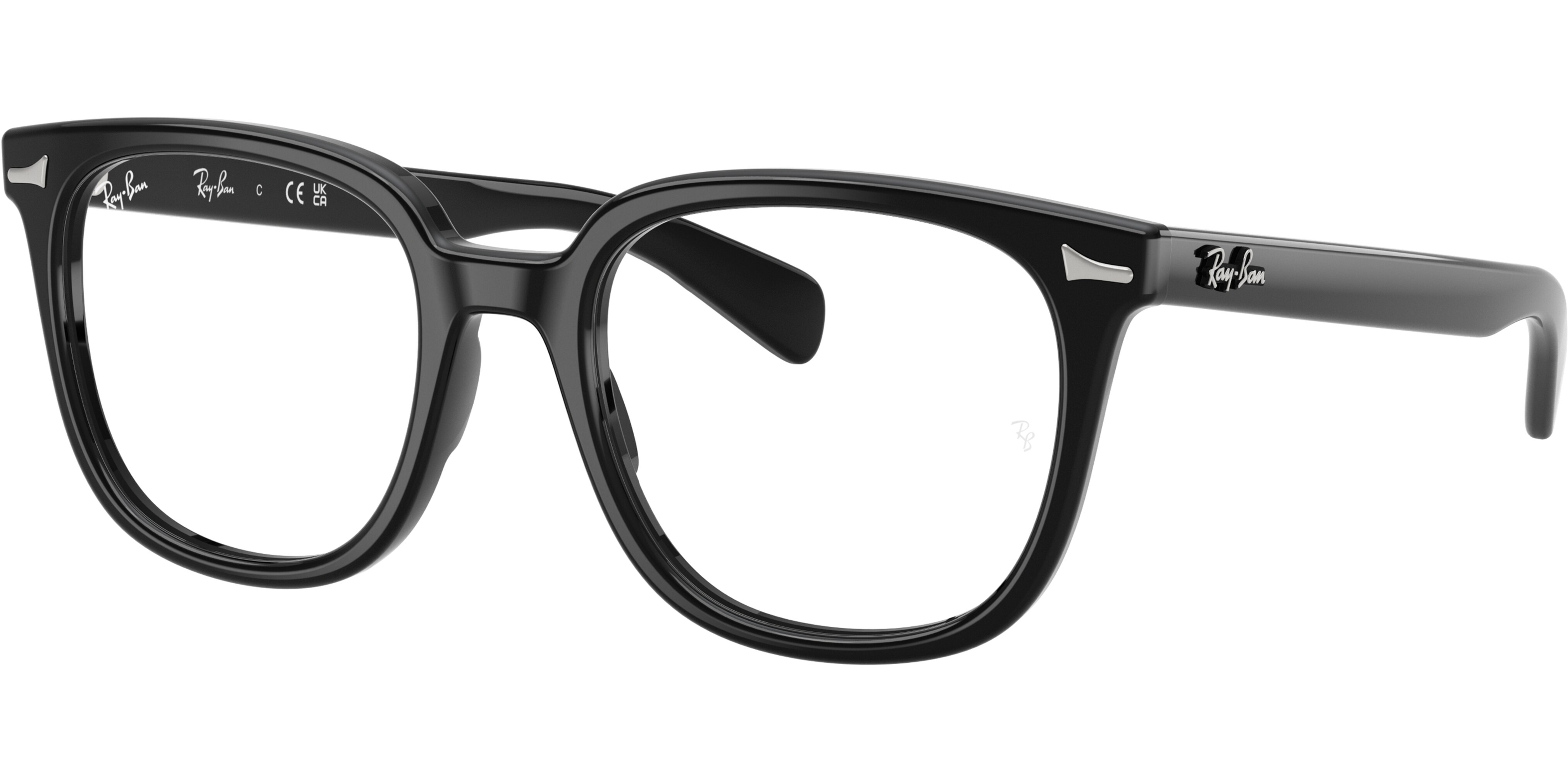 Dioptrické brýle Ray-Ban® model 5535, barva obruby černá lesk, stranice černá lesk, kód barevné varianty 2000. 