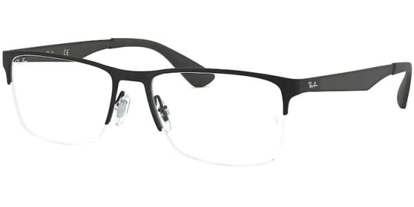 Dioptrické brýle Ray-Ban® model 6335, barva obruby černá mat, stranice černá mat, kód barevné varianty 2503. 