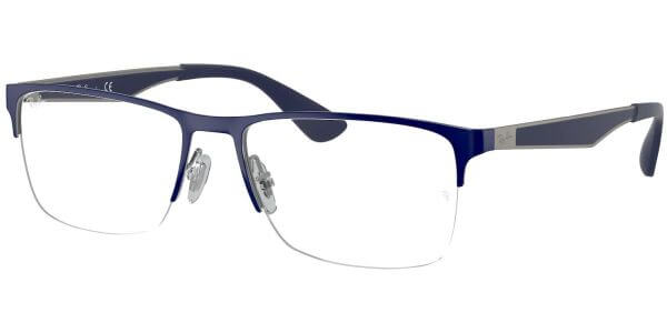 Dioptrické brýle Ray-Ban® model 6335, barva obruby modrá lesk, stranice modrá mat, kód barevné varianty 2947. 